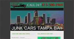 Desktop Screenshot of junkcarstampabay.com